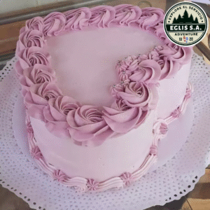 Cake en forma de Corazón #2