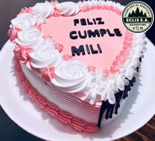 Cake en forma de Corazón #4