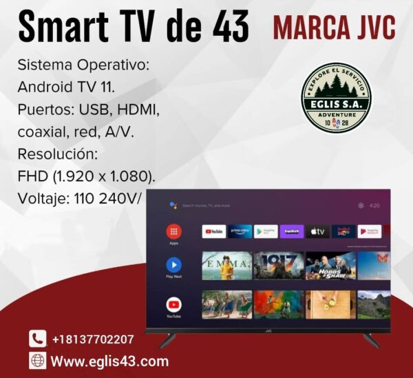 Smart TV de 43´´