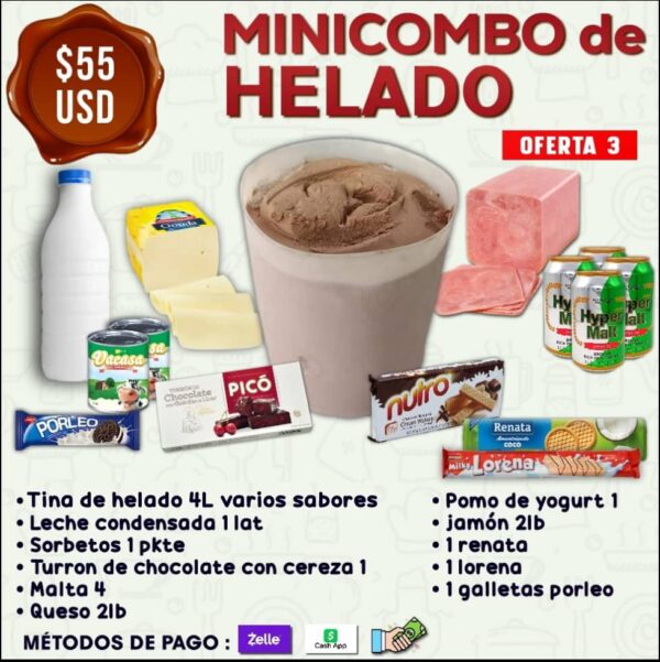 Minicombo de Helado #3